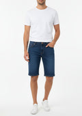 Bermuda Jeans Kisch Masculina - Azul Escuro