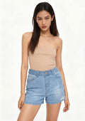 Shorts Jeans Kysh Feminino - Azul Claro