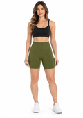 Short Fitness Sem Costura Feminino Zee Rucci - Verde