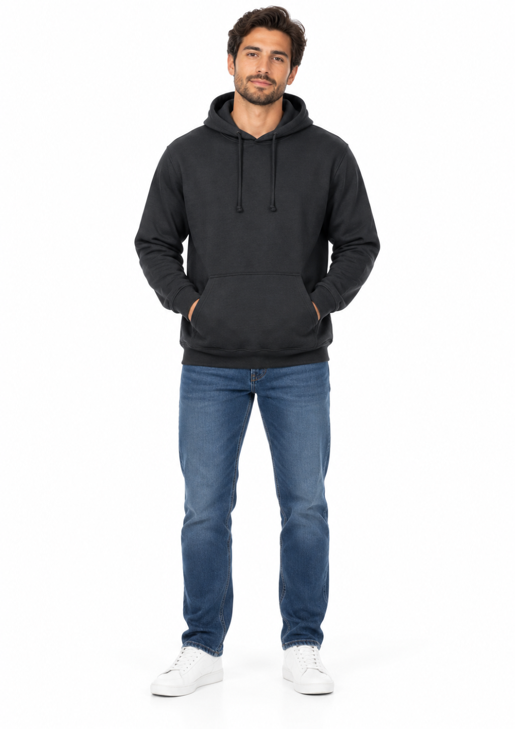 Blusão Moletom Alfa Masculino Kohmar Essenciais - Preto