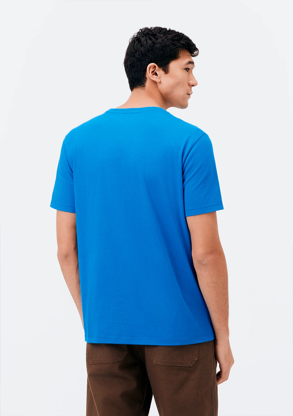 Camiseta Manga Curta Hering Regular World Unissex - Azul