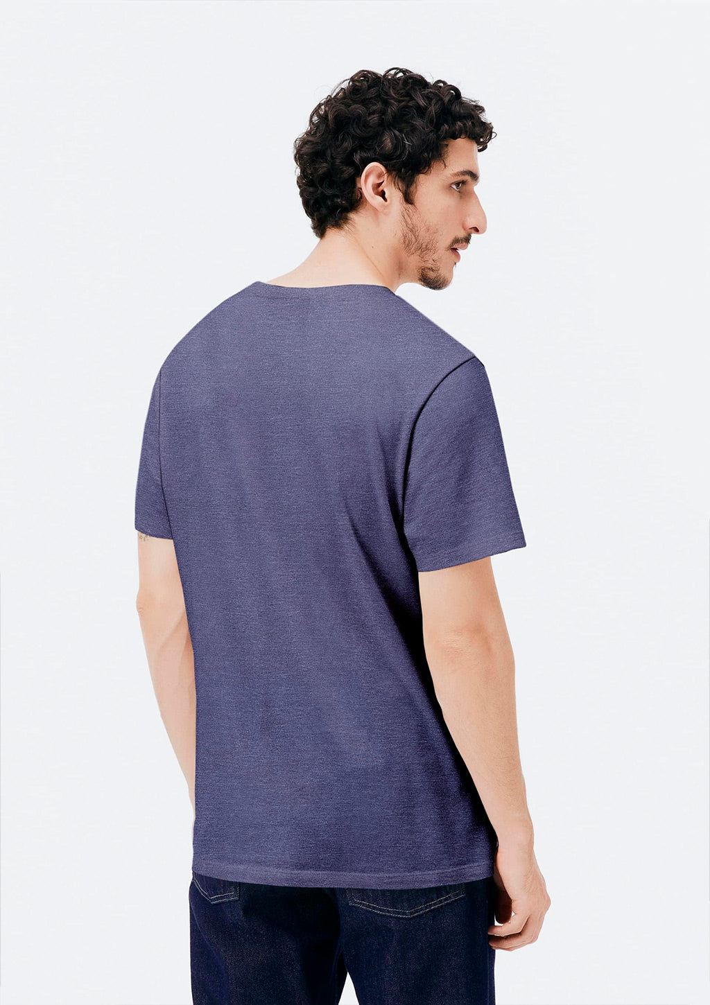 Camiseta Manga Curta Hering Regular World Unissex - Azul