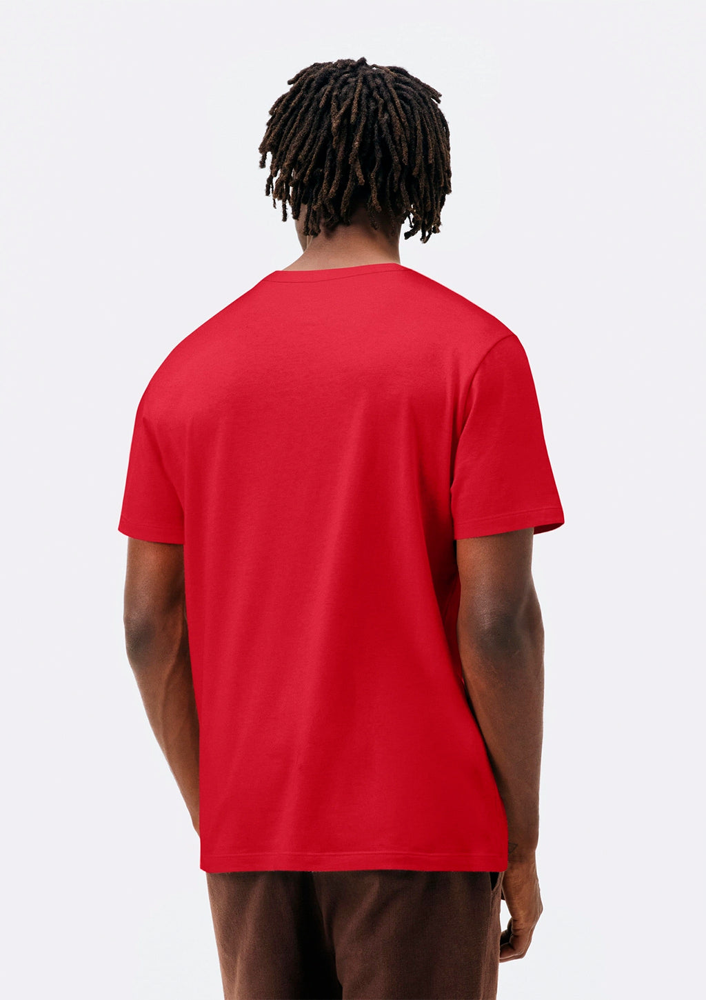 Camiseta Manga Curta Hering Básica Regular World Unissex - Vermelho