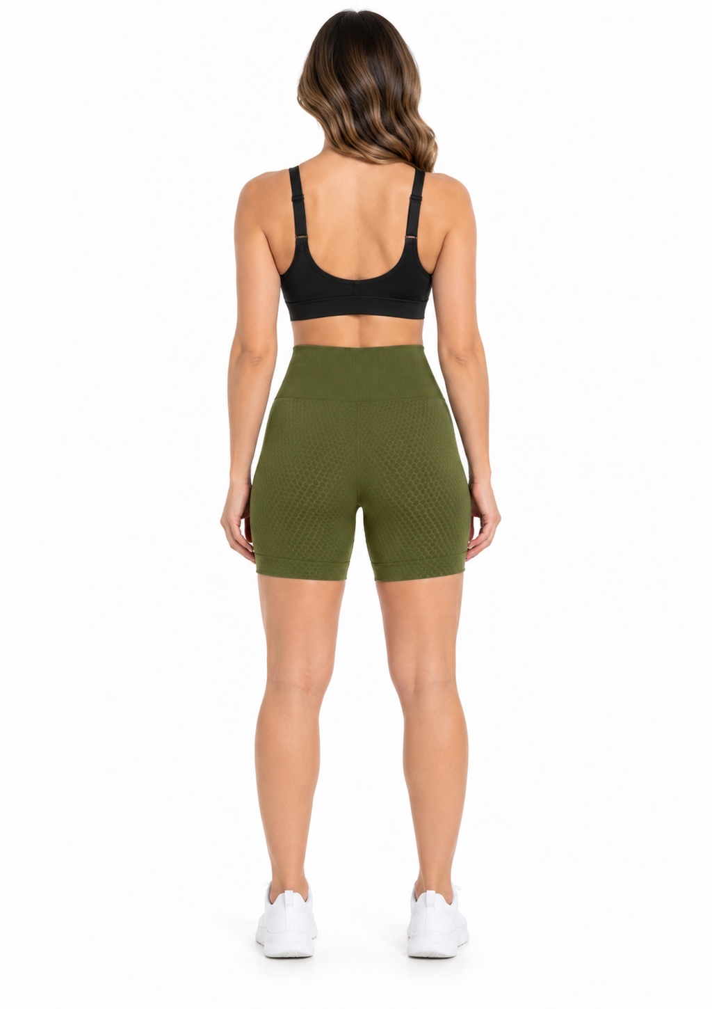Short Fitness Sem Costura Feminino Zee Rucci - Verde