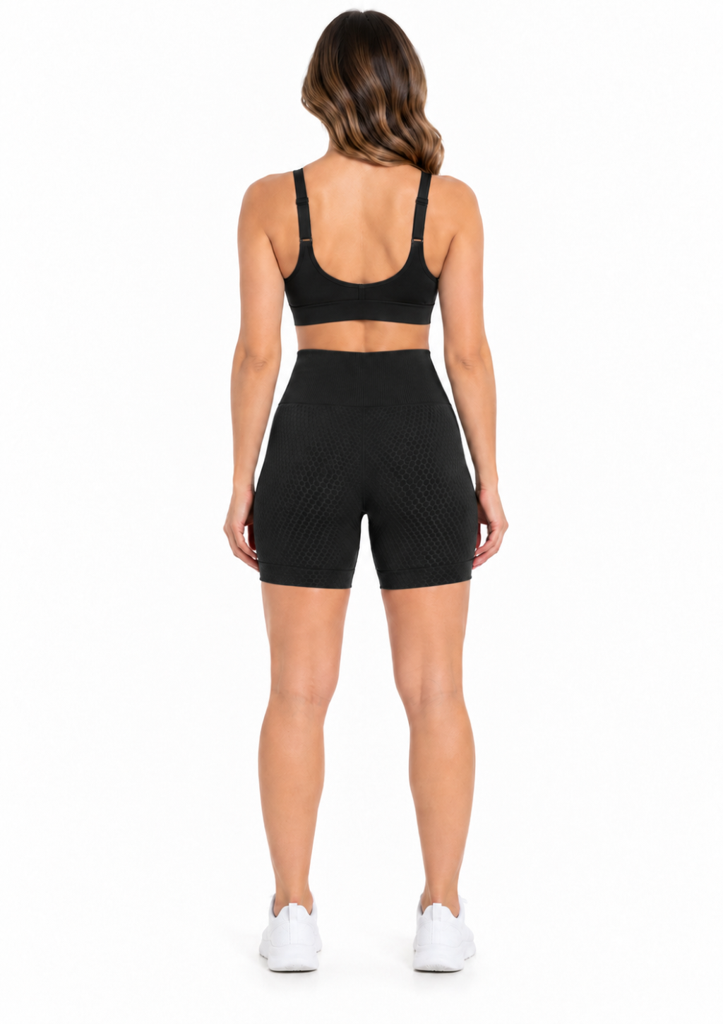 Short Fitness High Rise Feminino Zee Rucci - Preto