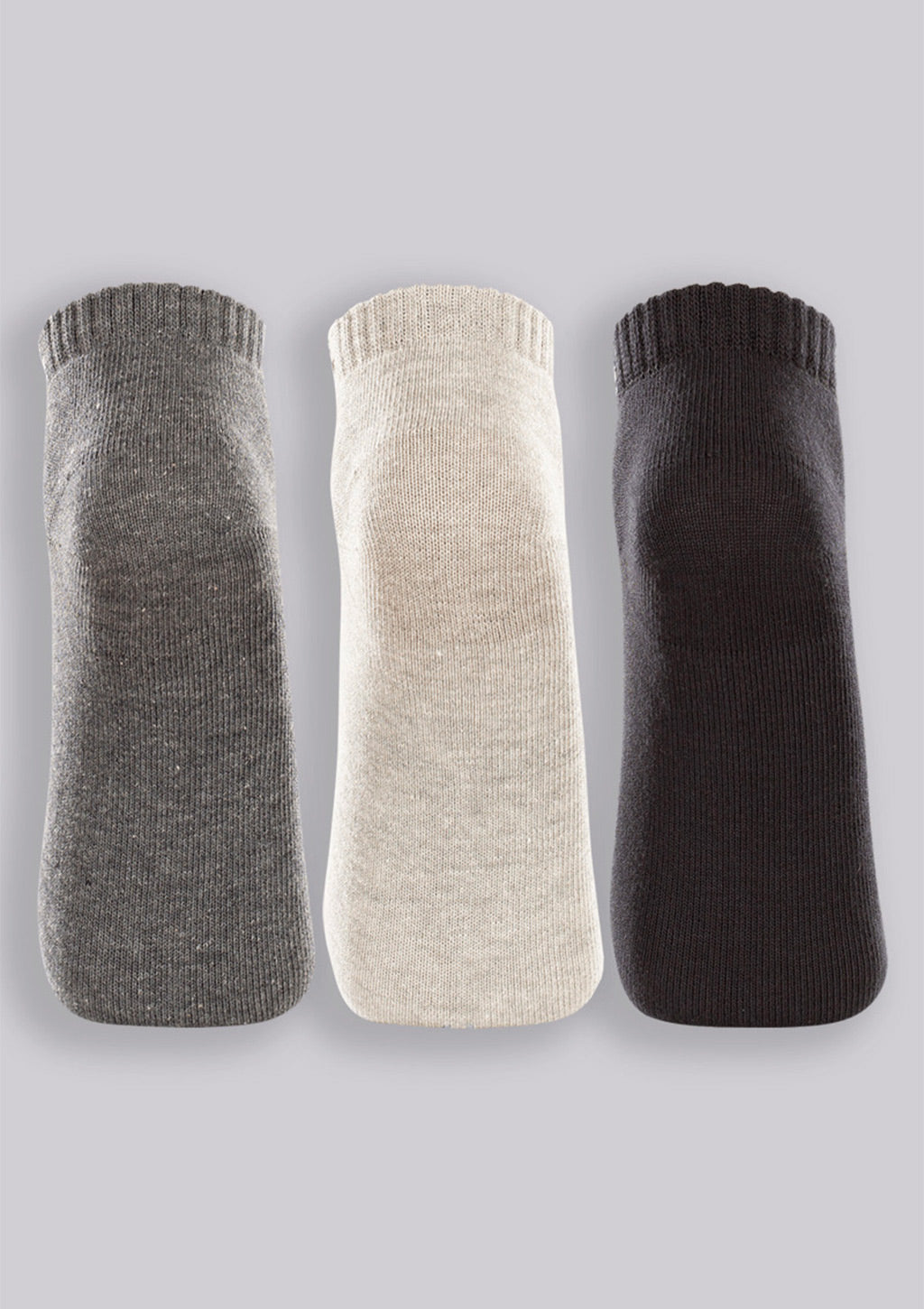 Kit 3 Pares de Meia Lupo Au Sport - Sortidas Escuras