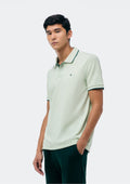 Camisa Polo Masculina Piquet com Bordado Hering - Verde