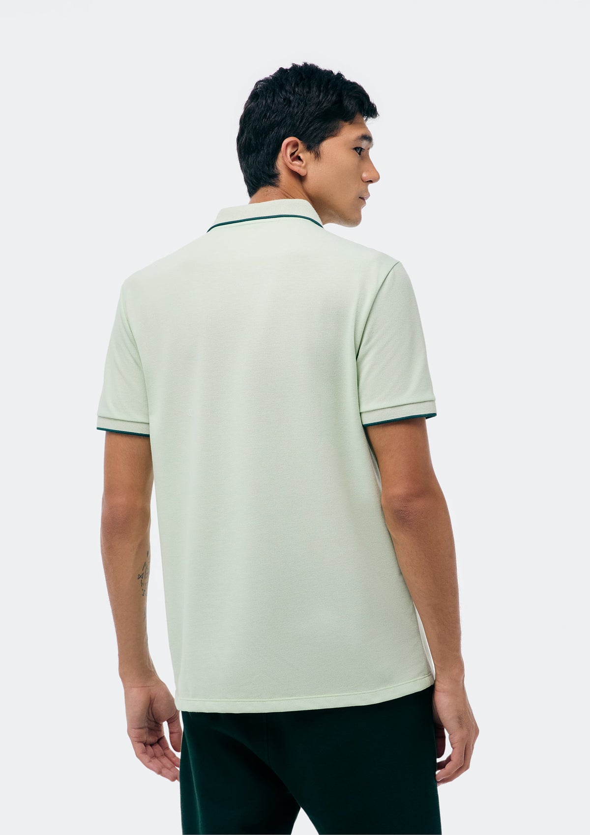 Camisa Polo Masculina Piquet com Bordado Hering - Verde