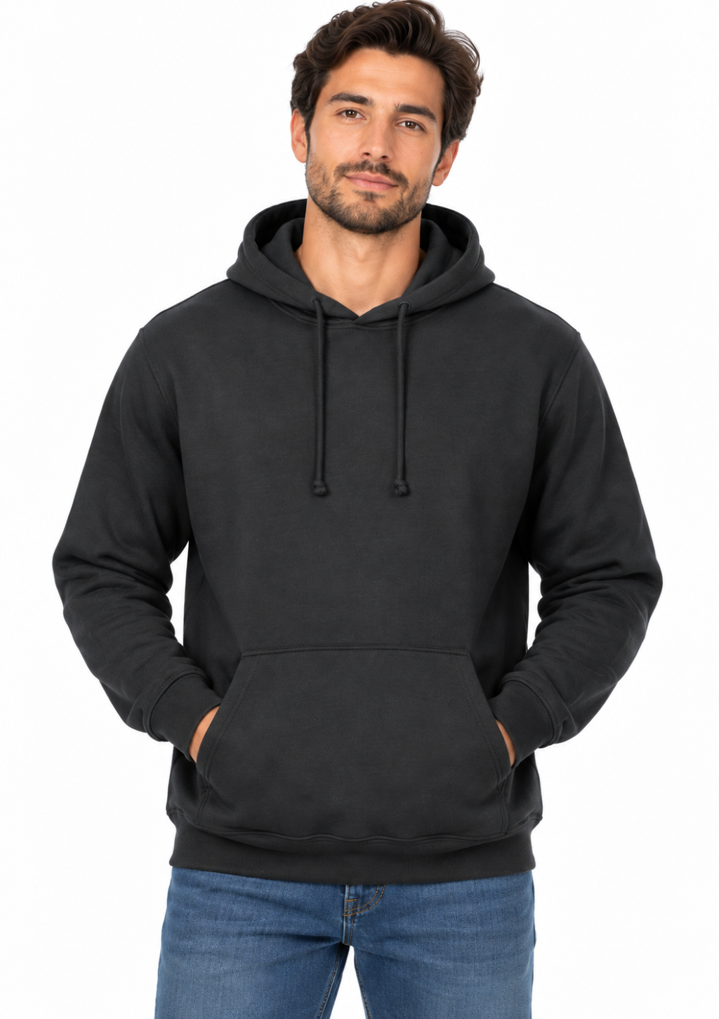 Blusão Moletom Alfa Masculino Kohmar Essenciais - Preto