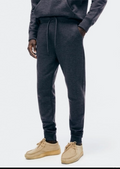 Calça Básica Hering Masculina Jogger em Moletom Peluciado - Cinza