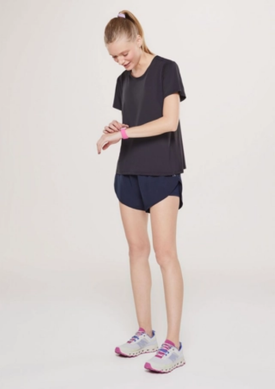 Camiseta Esportiva Hering Proteção Uv 50+ Feminina - Preta