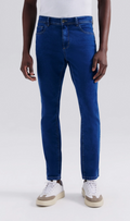 Calça Jeans Hering Básica Slim Com Elastano Masculina - Azul