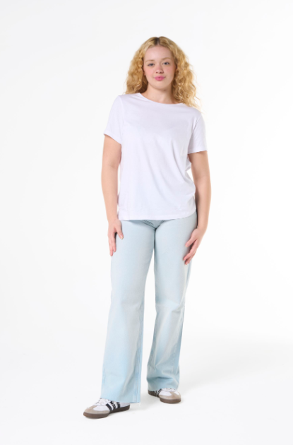 Blusa Básica Hering Feminina - Branca