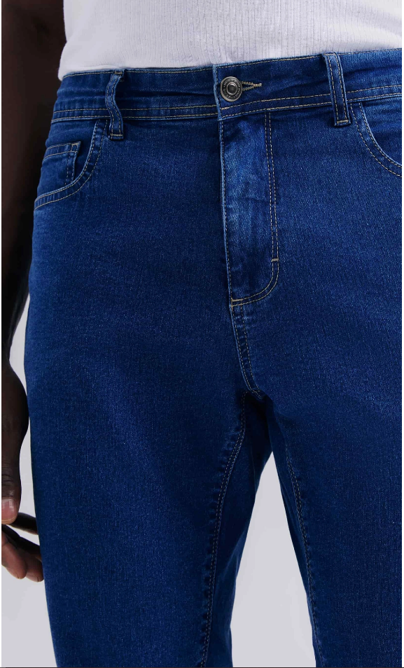Calça Jeans Hering Básica Slim Com Elastano Masculina - Azul