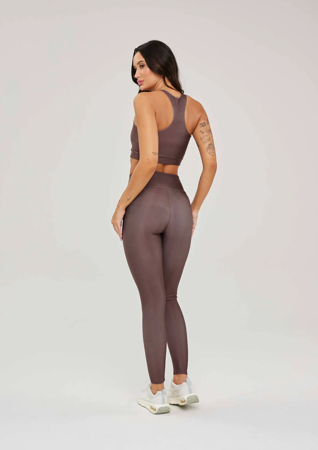 Legging Lisa Atara Feminina - Marrom