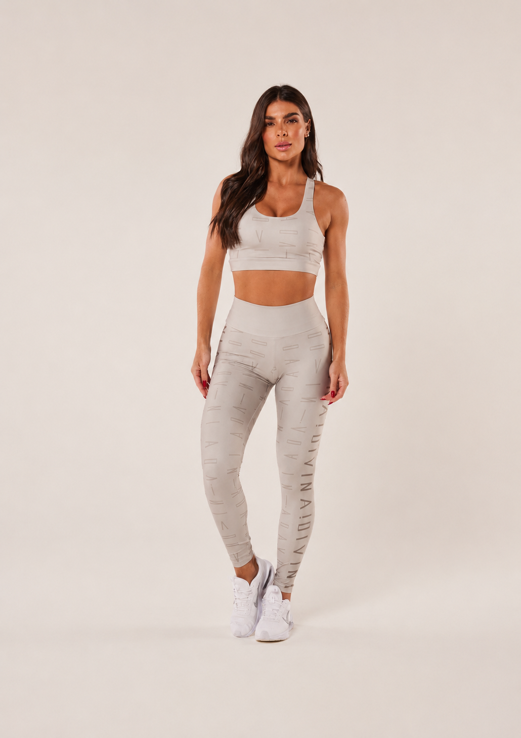 Legging Estampada Atara Feminina - Dourada
