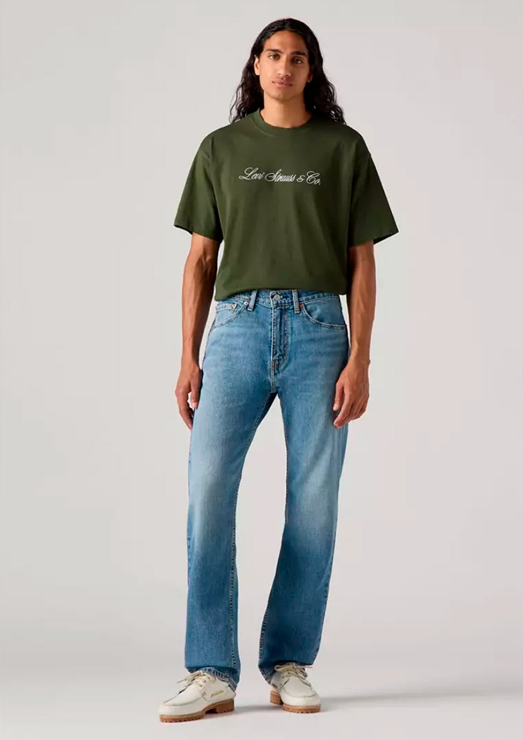 Calça Jeans 505 Regular Levi's Masculina - Azul