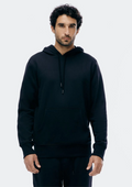 Blusão Básico Hering Comfort Em Moletom Peluciado Masculino - Preto