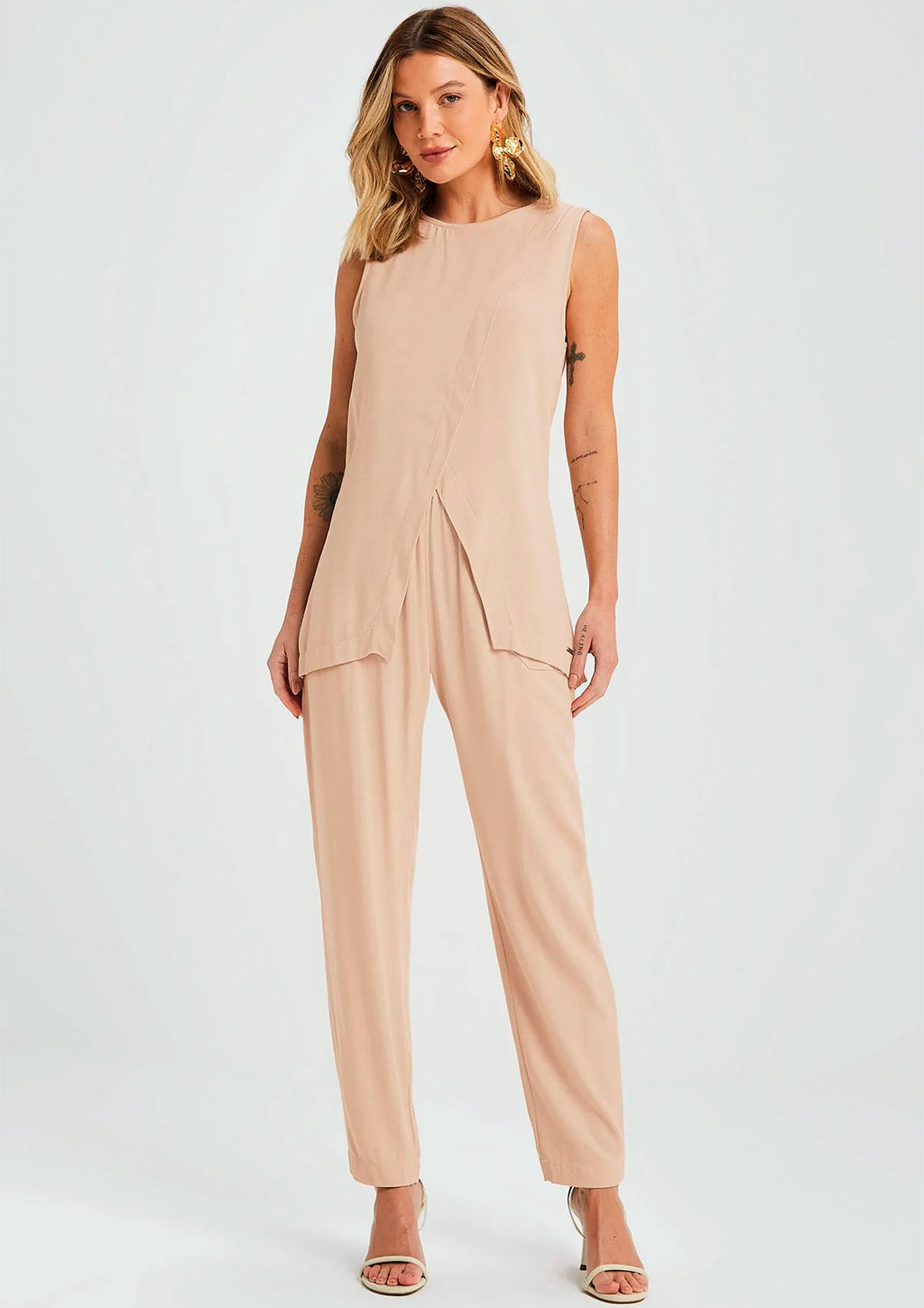Calça Reta Marialícia Feminina