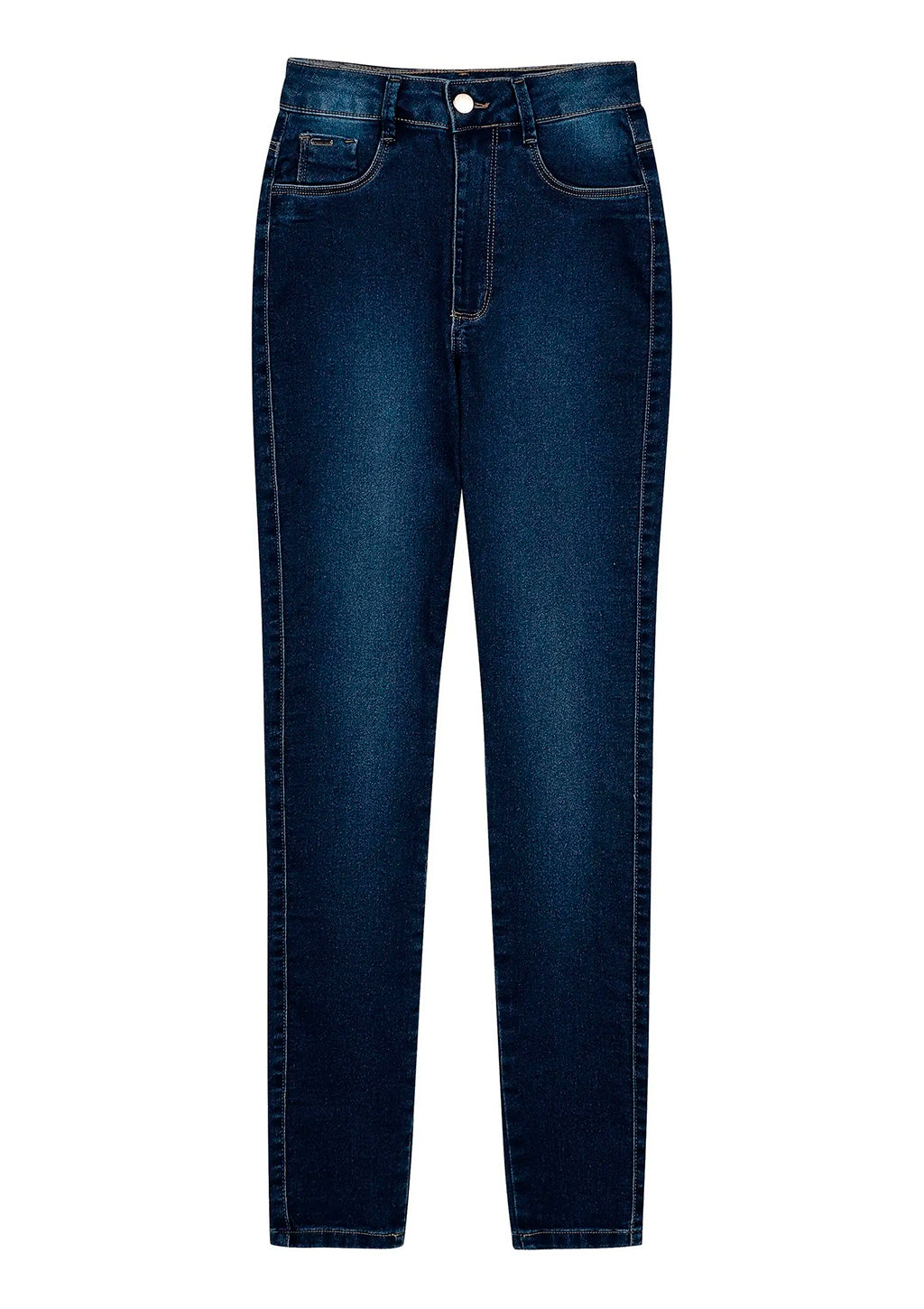 Calça Jeans Skinny Marialícia Feminina - Azul