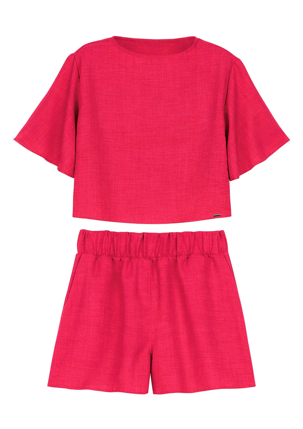 Conjunto Shorts e Blusa Marialícia Feminino