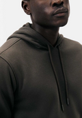 Blusão Básico Hering Comfort Em Moletom Peluciado Masculino - Verde