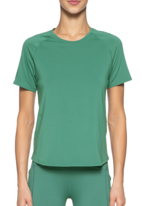 Camiseta Esportiva Hering Ciclista com Malha Texturizada Feminina - Verde
