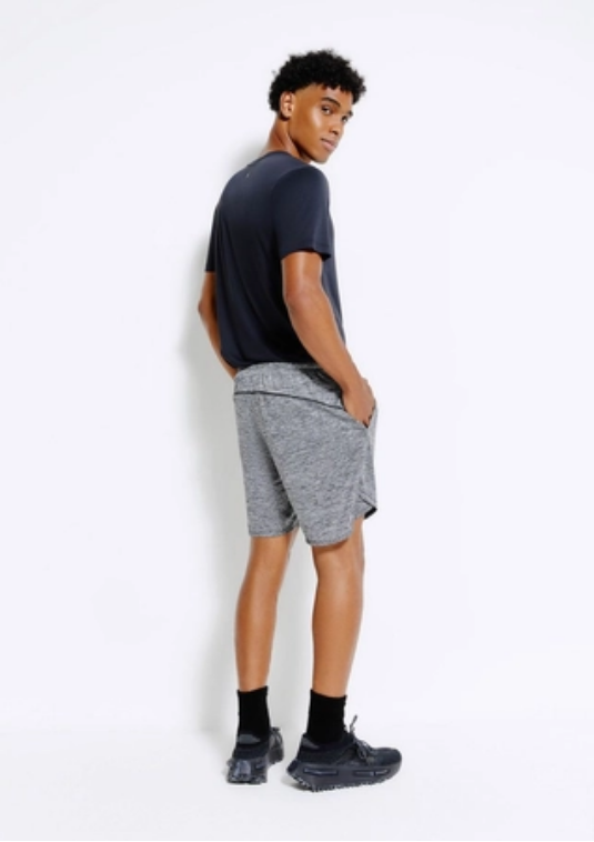 Bermuda Básica Hering Sports Masculina - Cinza