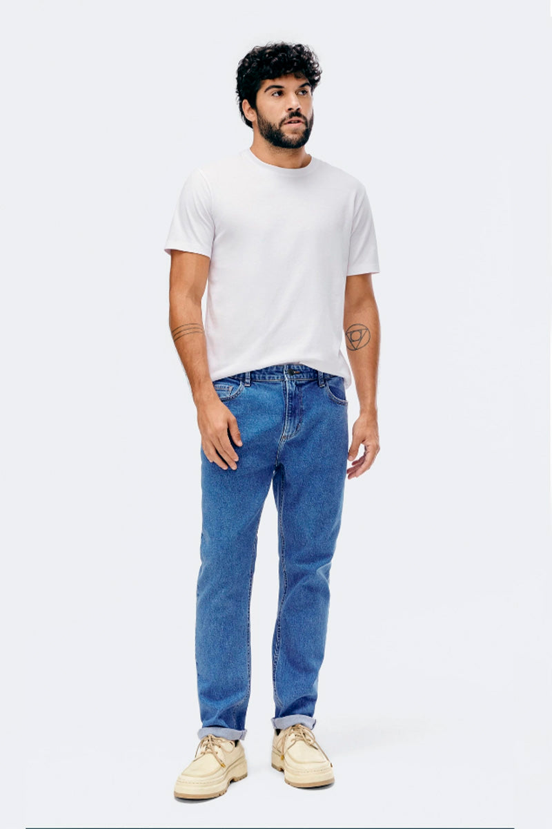 Camiseta Básica Hering World Masculina - Branca