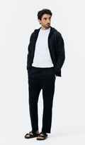 Calça Básica Jogger Hering Sarja com Elastano Masculina -Preta