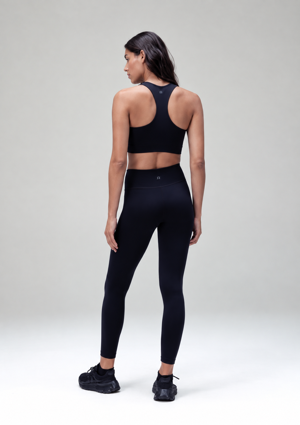 Calça Hering Legging Esportiva com Fio Lycra® Feminina - Preto