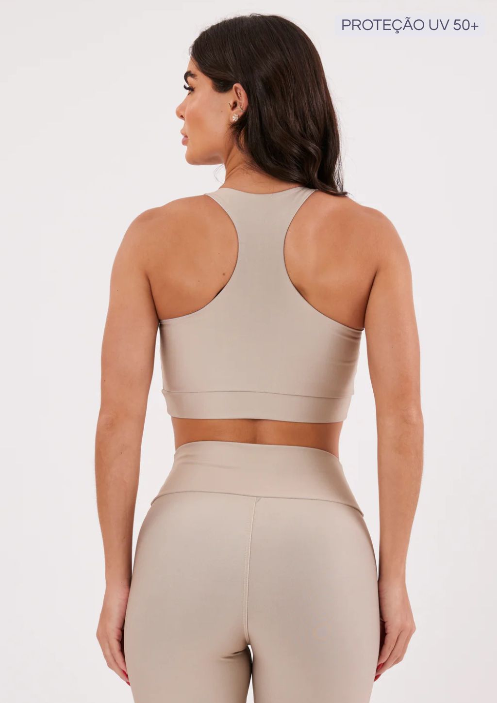 Top Esportivo Nadador Liso Atara - Feminino