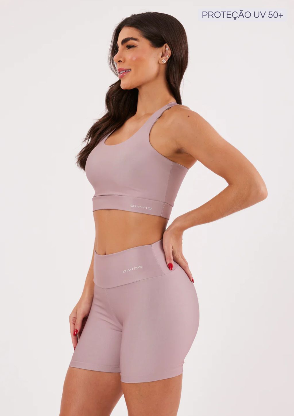 Top Esportivo Nadador Liso Atara - Feminino