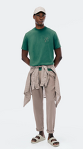Camiseta Hering Comfort Super Cotton Masculina Com Estampa - Verde