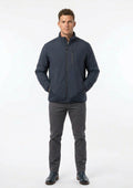 Jaqueta Puffer Yacht Duodone Matelassê Dupla Face Masculina - Azul Petróleo
