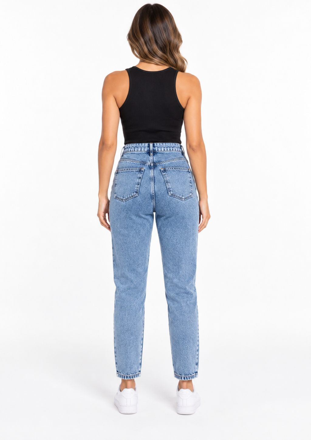 Calça Mom Jeans Feminina Sawary - Indigo