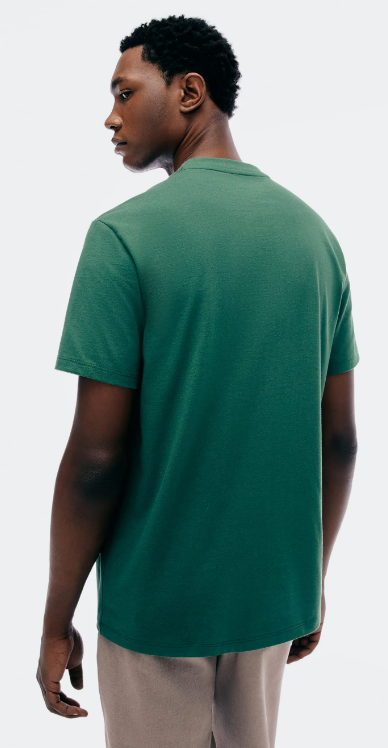 Camiseta Hering Comfort Super Cotton Masculina Com Estampa - Verde