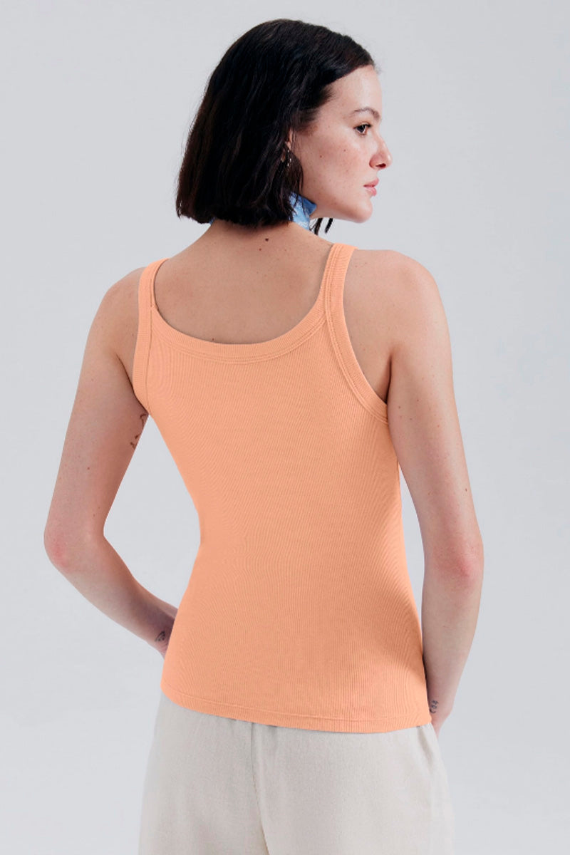 Blusa Regata Hering Feminina - Laranja