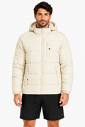Jaqueta Puff Confort Yacht Masculina - Off White