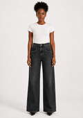 Calça Jeans Feminina Sawary - Preto
