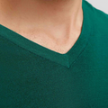 Suéter Básico Hering Gola V Masculino - Verde