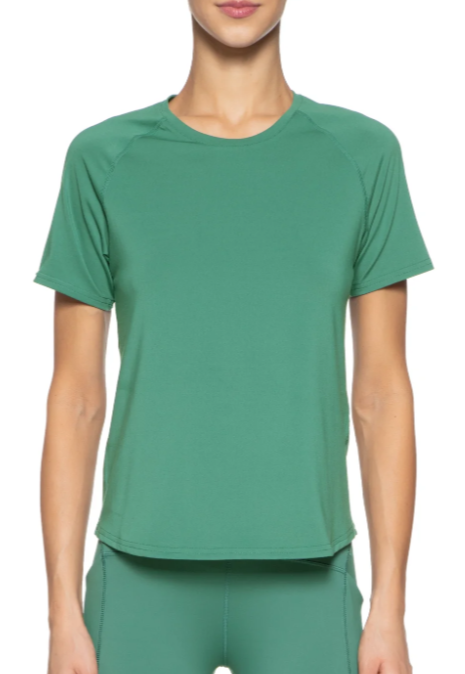 Camiseta Esportiva Hering Ciclista com Malha Texturizada Feminina - Verde