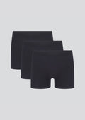 Kit Cueca Hering Boxer  Com Elástico Masculina PACK3 - Preta