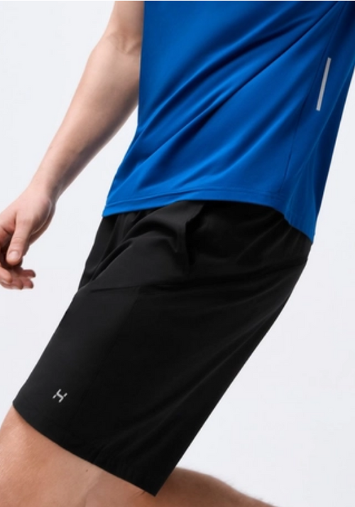 Bermuda Hering Esportiva Com Recorte Masculina - Preta