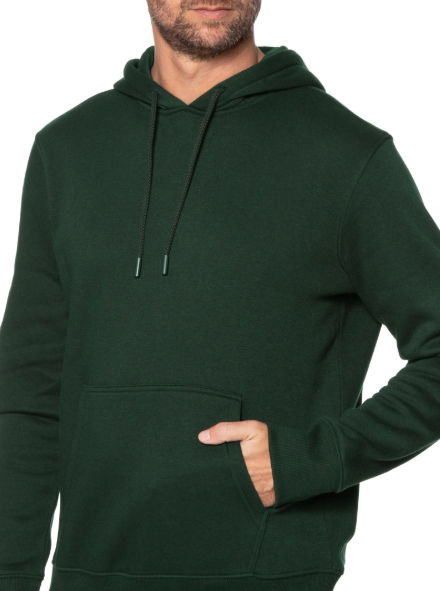 Blusão Em Moletom Peluciado Comfort Hering Masculino - Verde