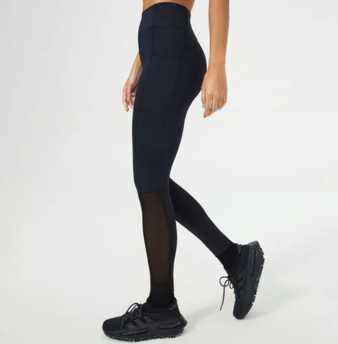 Calça Legging Hering Esportiva Feminina - Preta