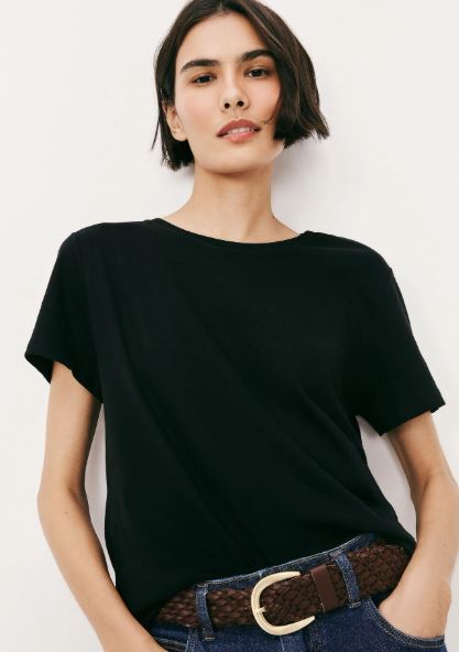 Blusa Básica Hering Feminina - Preta
