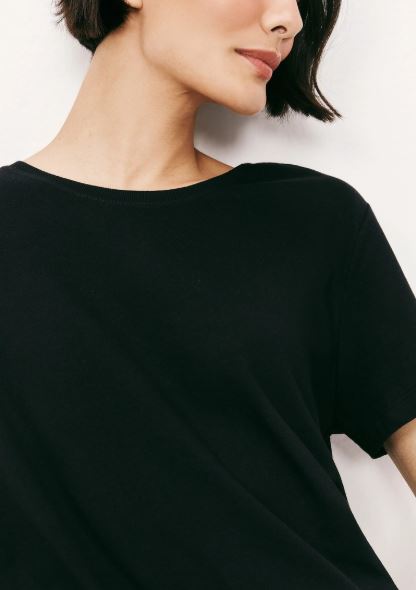 Blusa Básica Hering Feminina - Preta