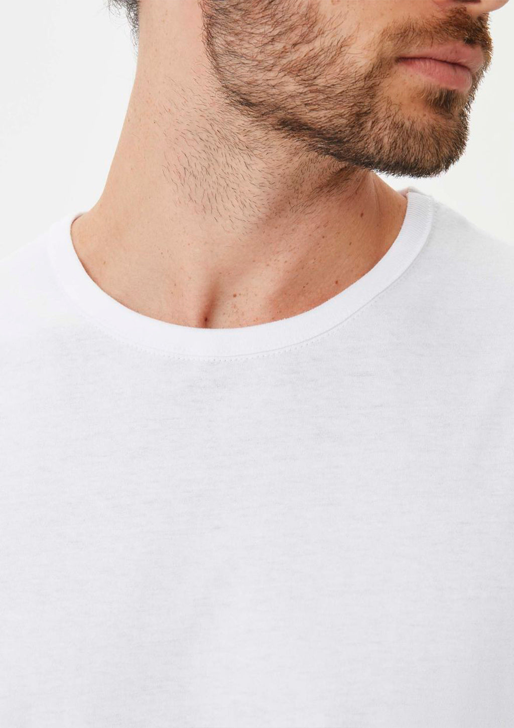 Kit 3 Camisetas Slim Hering Gola Careca Masculino - Branco