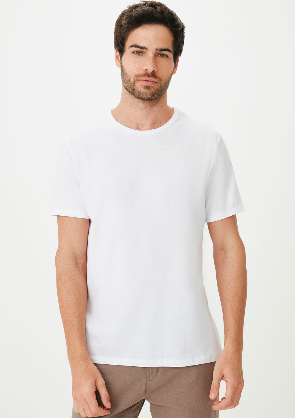 KiT 3 Camisetas Manga Curta Slim Hering Masculina - Multicolorido